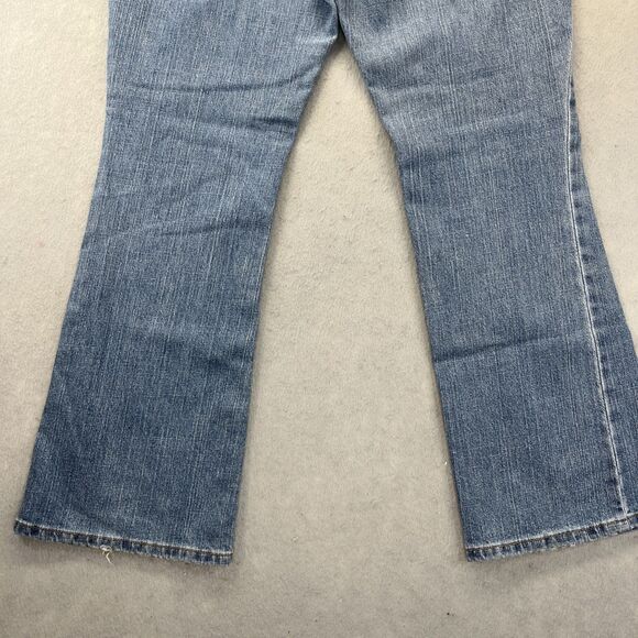 Levis 515 Jeans Womens Size 12 s Blue High Rise Cotton Stretch Bootcut Fit Denim - Picture 7 of 16